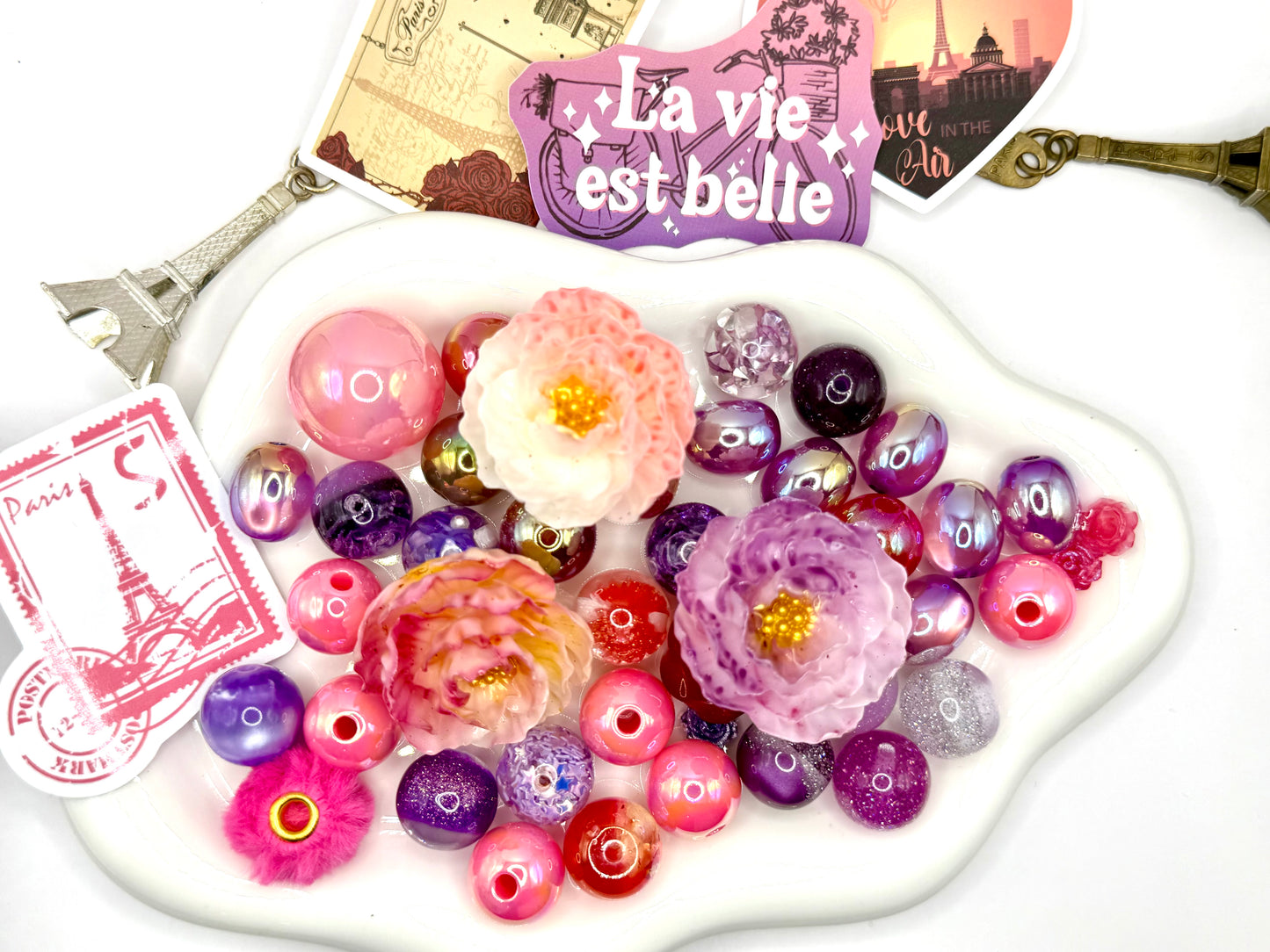 Deposit Link; Special / Fancy Resin & Acrylic Beads & Character and Charms Mixes for DIY Pens Keychains & Phone Chains