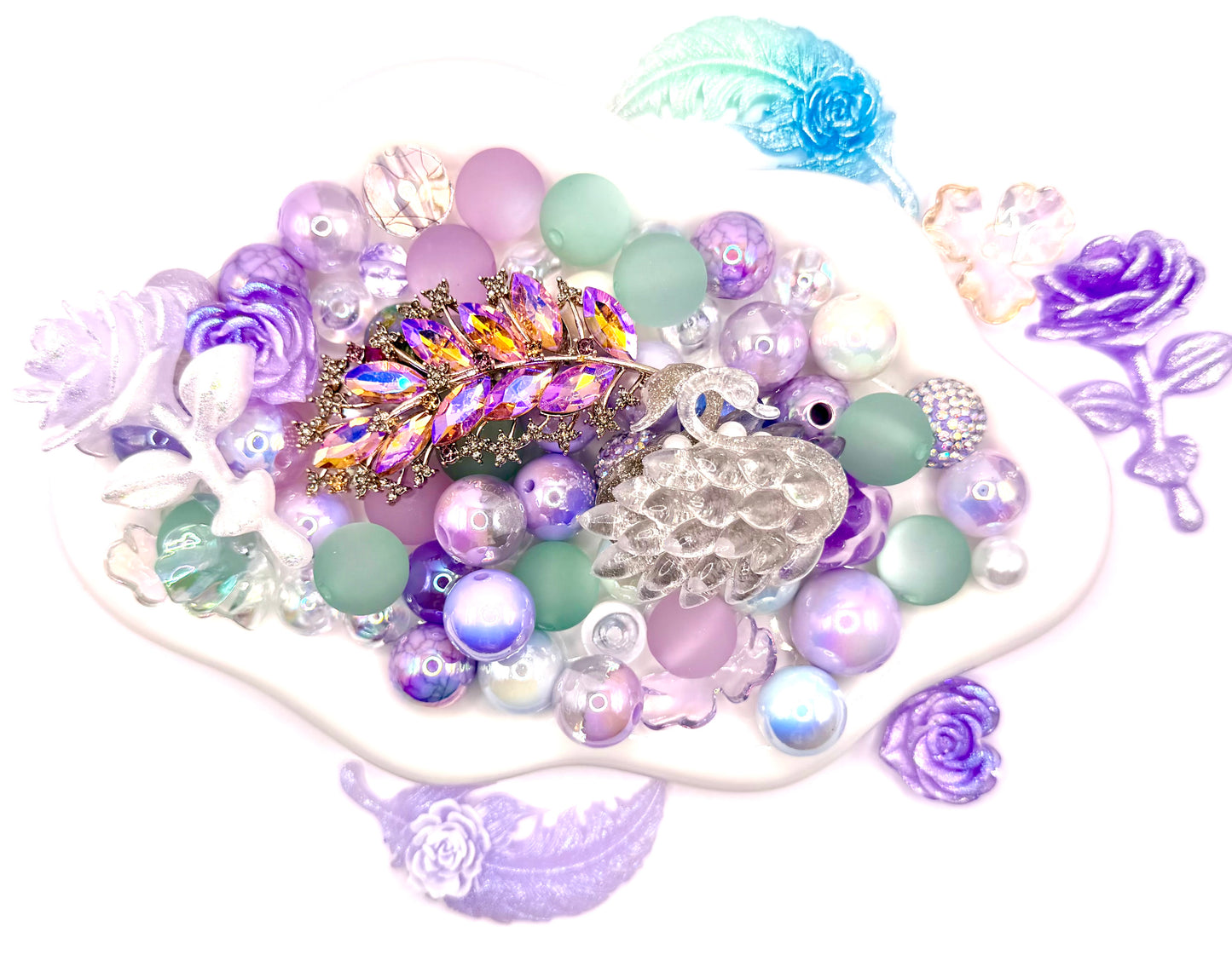 Deposit Link; Special / Fancy Resin & Acrylic Beads & Character and Charms Mixes for DIY Pens Keychains & Phone Chains