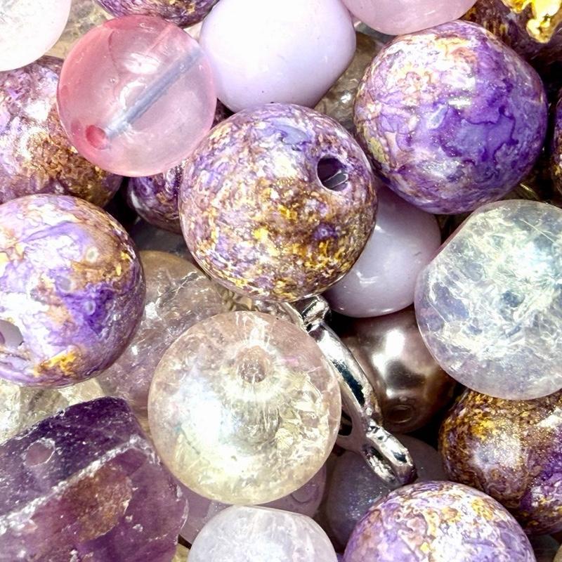 A Date in Provence | Dreamscape | Premium Glass &amp; Ceramic Bead Blend for Jewelry, Bracelets &amp; DIY